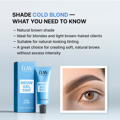 Brow Gel Tint Cold Blond