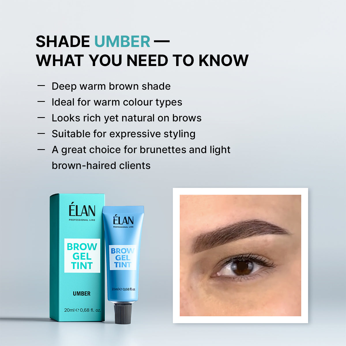 Brow Gel Tint Umber