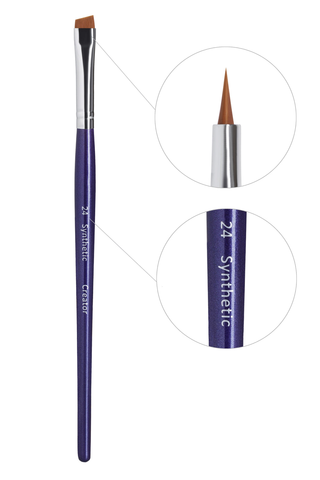 Creator Synthetic Pinsel #24 detail