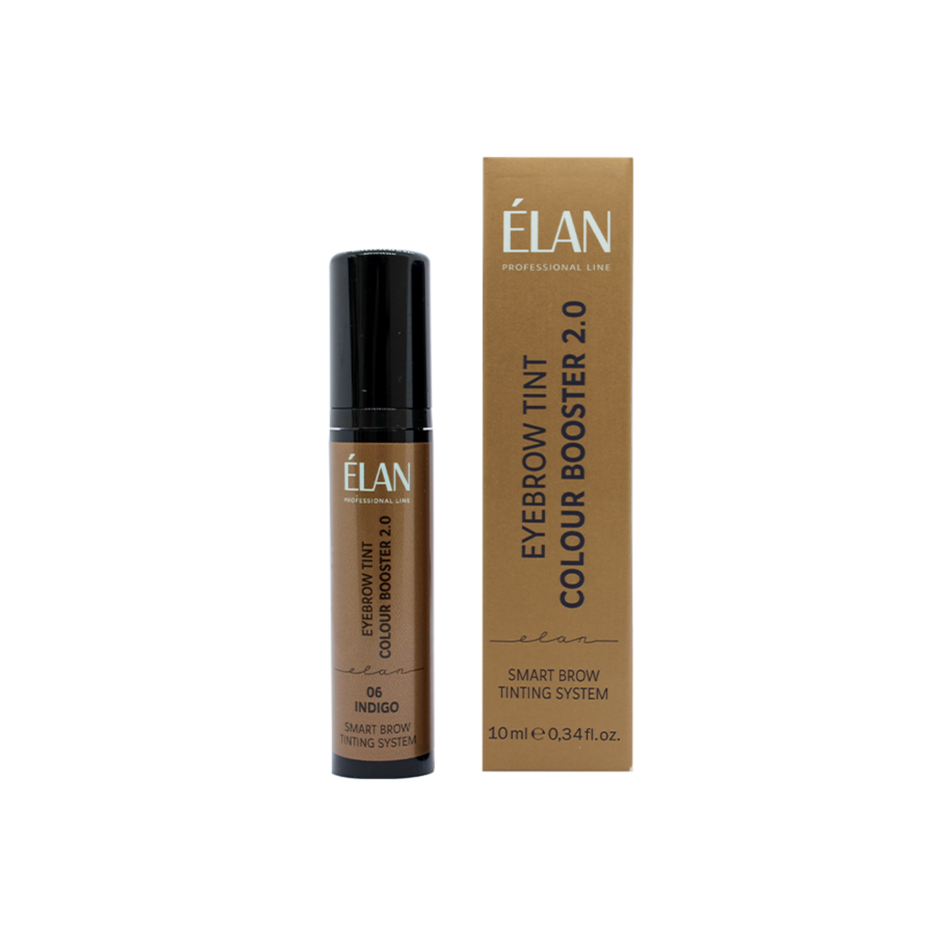 Elan Colour Booster 2.0 eyebrow tint indigo mit verpackung