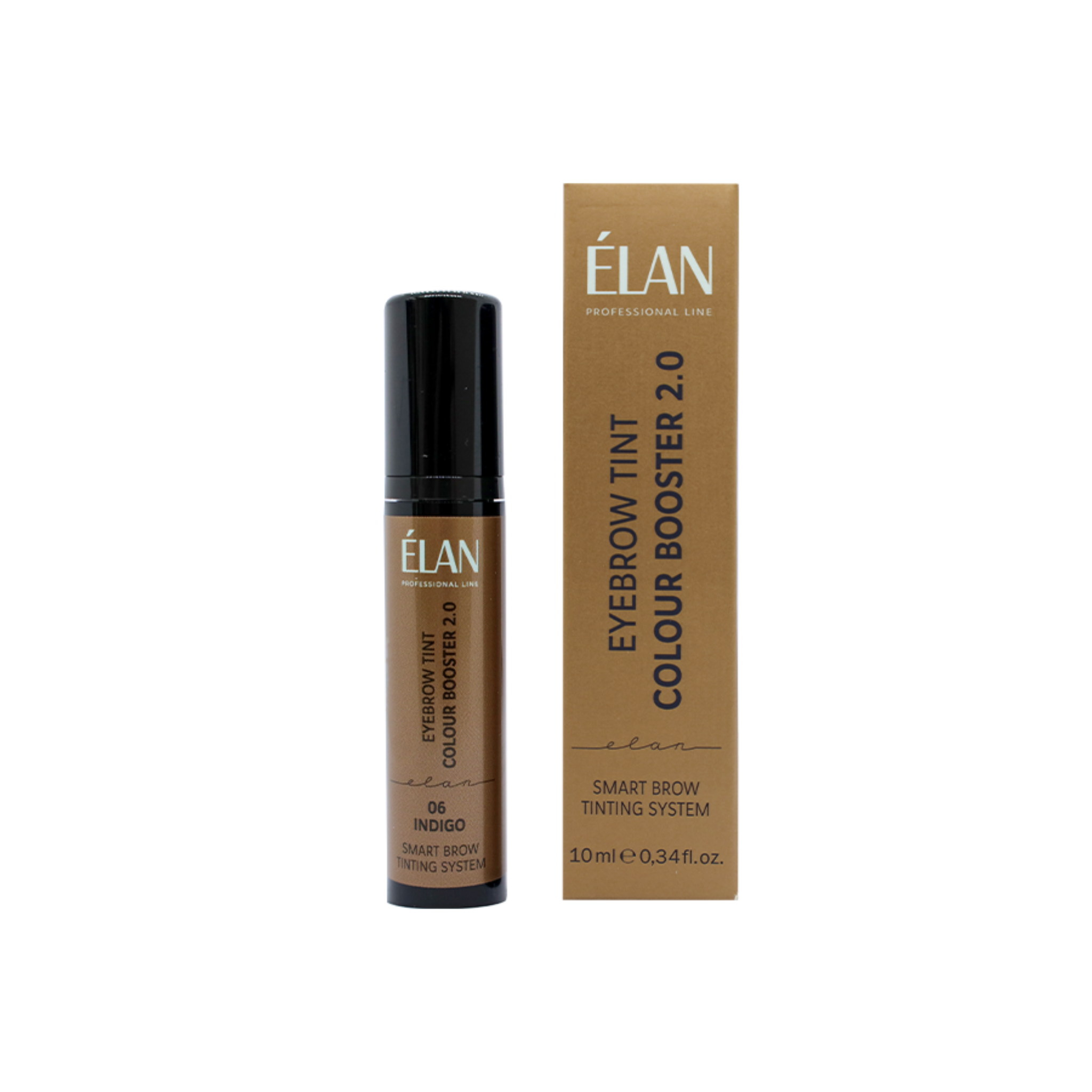 Elan Colour Booster 2.0 eyebrow tint indigo mit verpackung