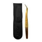 KTNA Lashlift Curved Tweezer gold