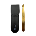 KTNA Slant Tweezer Gold