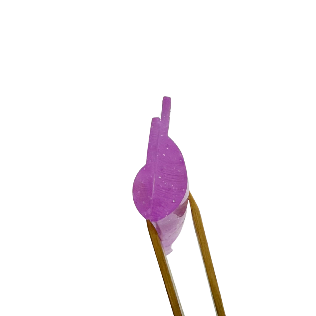 Purple U-Curl Flat-Round lifting Pads groessenvergleich