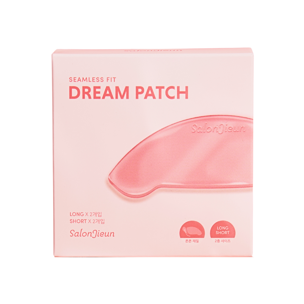 Salon Jieun Dream Patch – Produktverpackung mit Long und Short Eye Patches für Lash Lifting 