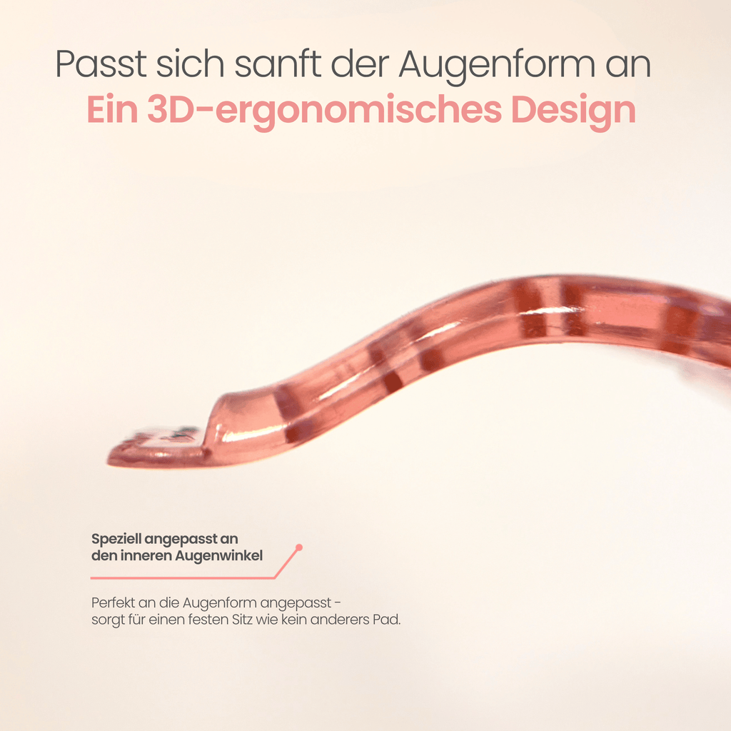 Salon Jieun Dream Rod – gebogene Silikonform mit 3D-ergonomischem Design zur Anpassung an die Augenform