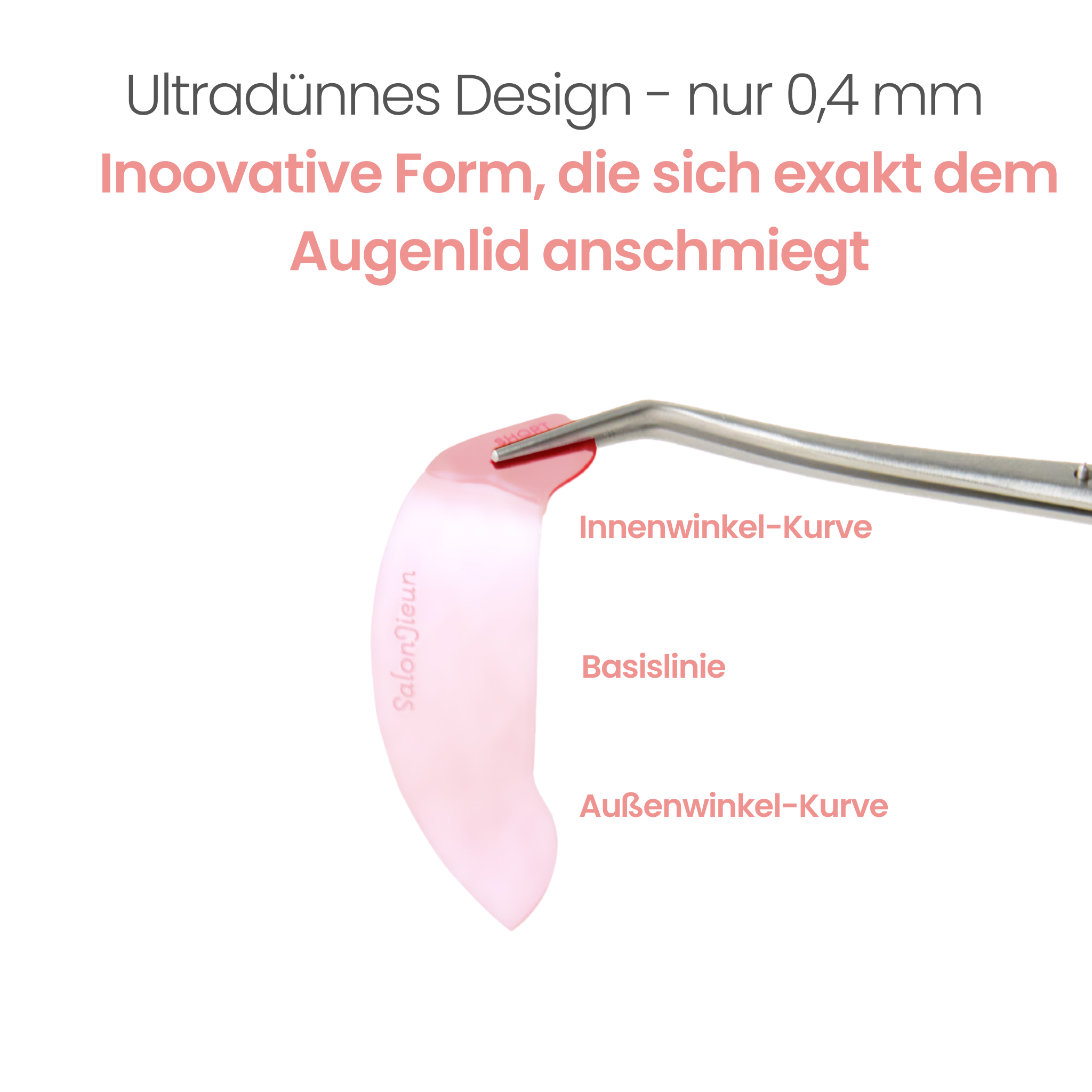 Salon Jieun Dream Patch – ultradünne Eye Patches mit Innen- und Außenwinkelkurve für präzises Arbeiten am Augenlid