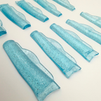 Silicone Collection – Blue Flat-Round Lifting Pads