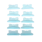 blue bow teardrop lifting pads