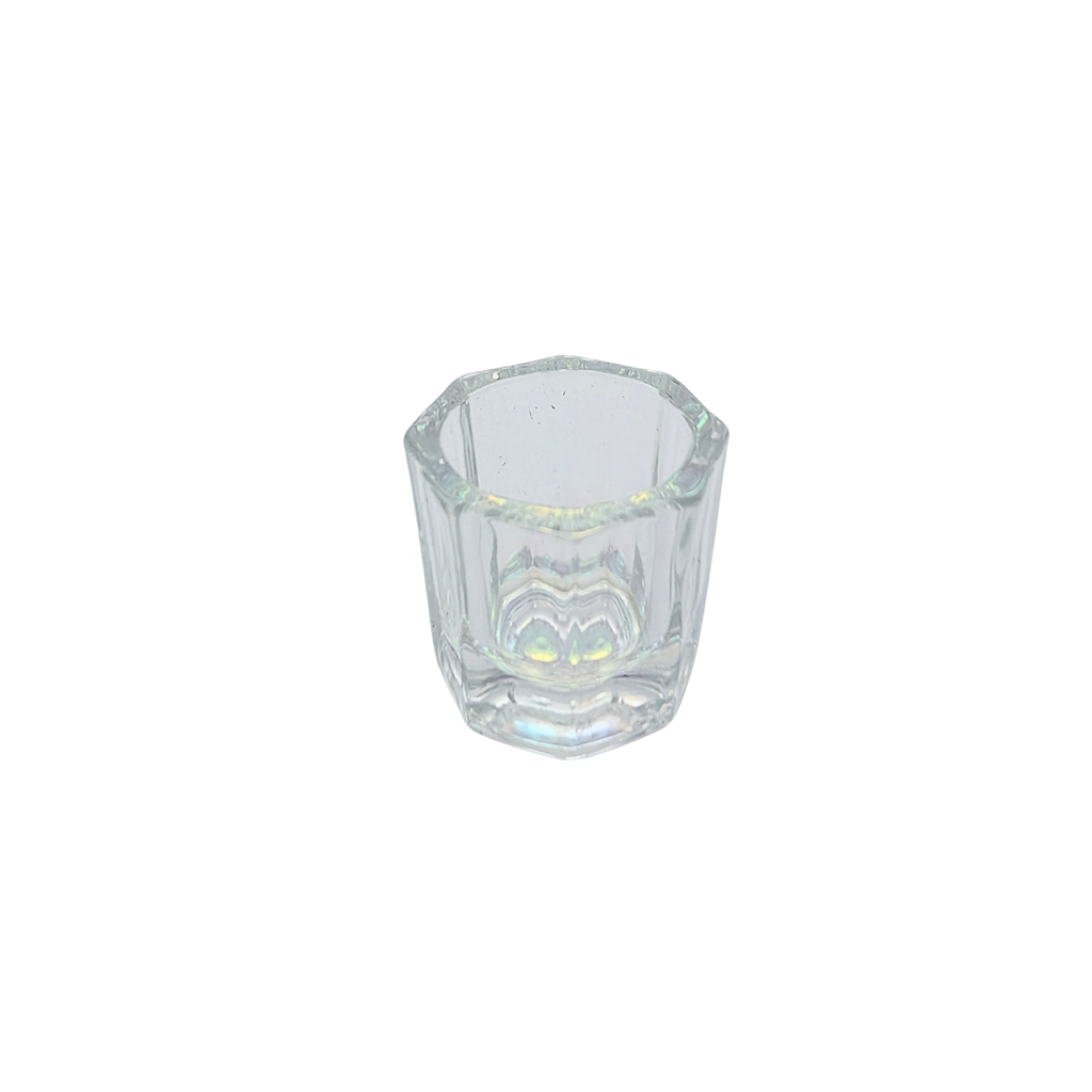 Dappen Glas mit Deckel