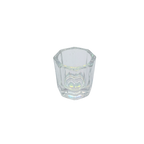 Dappen Glas mit Deckel
