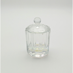Dappen Glas mit Deckel