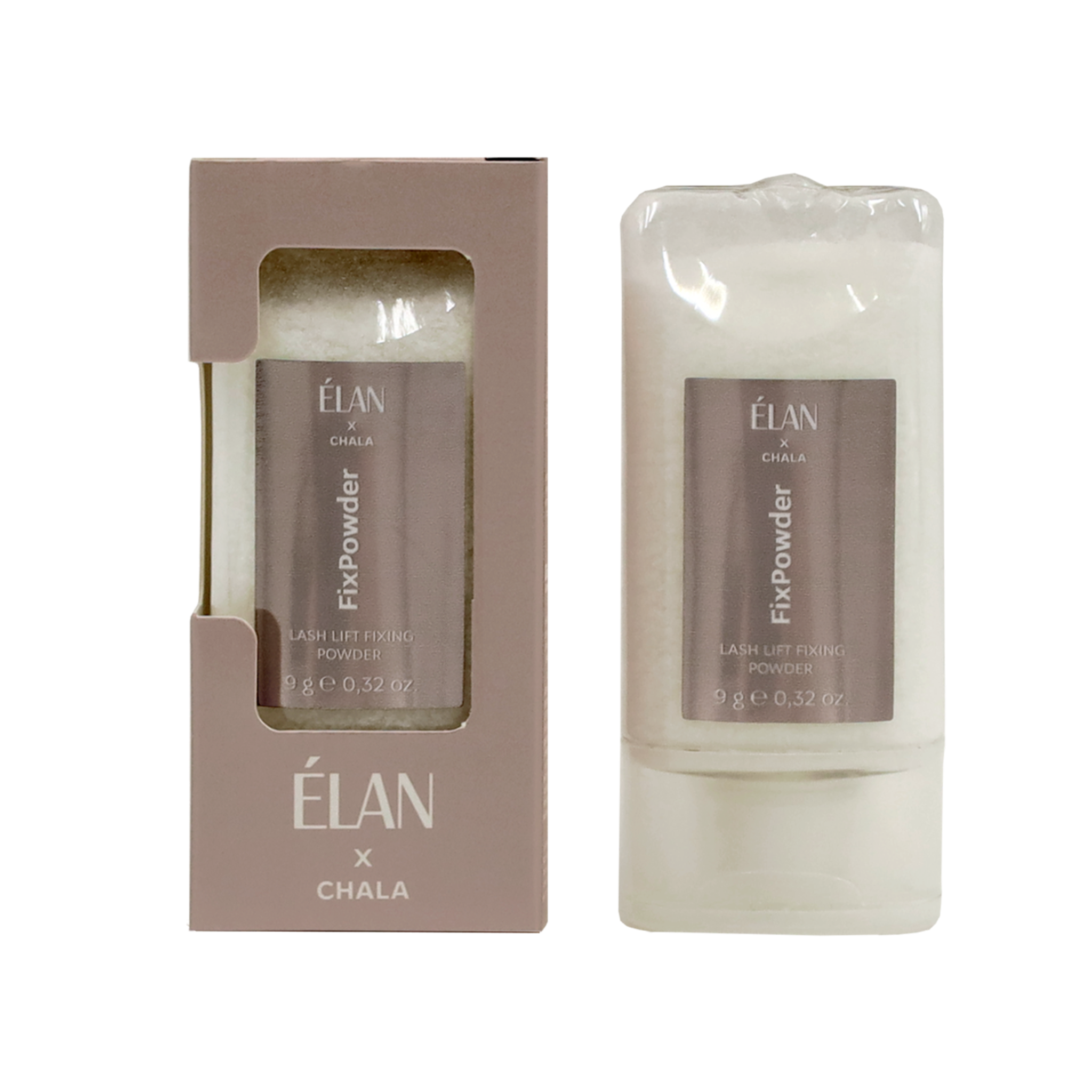 Elan Fix Powder Puder für Korean und Glueless Lashlifting