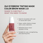 COLOR BROW MASK 2-in-1 Toning Eyebrow Mask 13 CHESTNUT