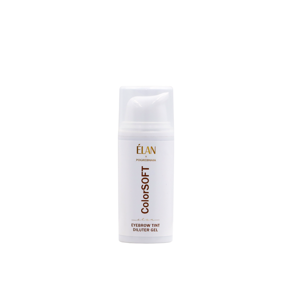 elan color soft eyebrow tint diluter gel