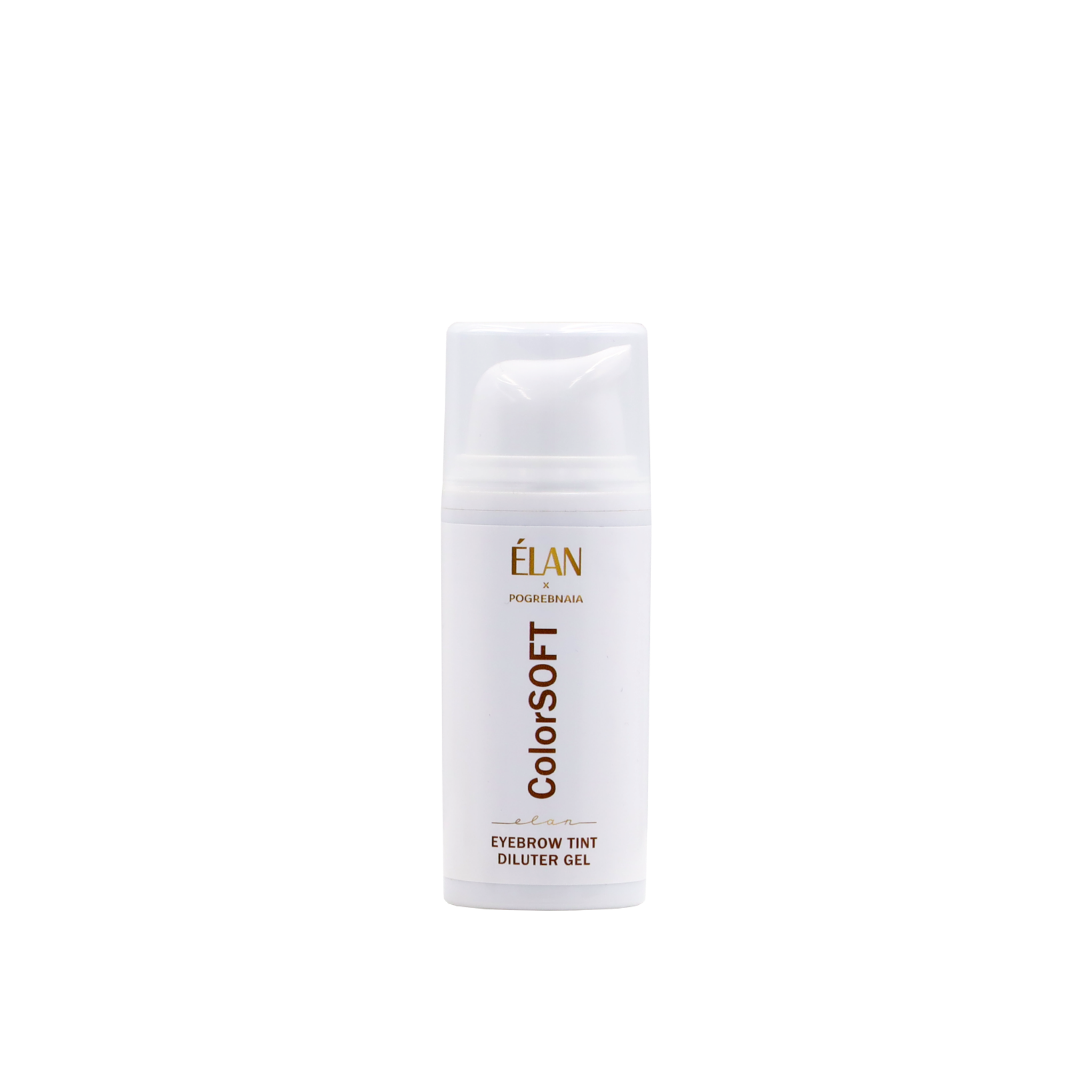 elan color soft eyebrow tint diluter gel