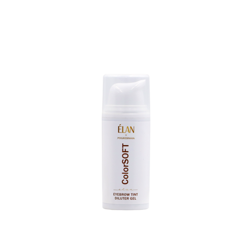 elan color soft eyebrow tint diluter gel