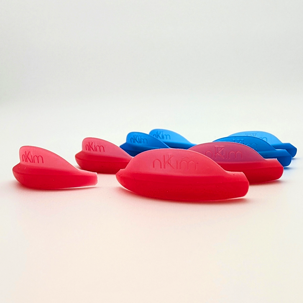nKim Lash Lift soft silicone pads – rote und blaue Silikonpads übersicht aller größen