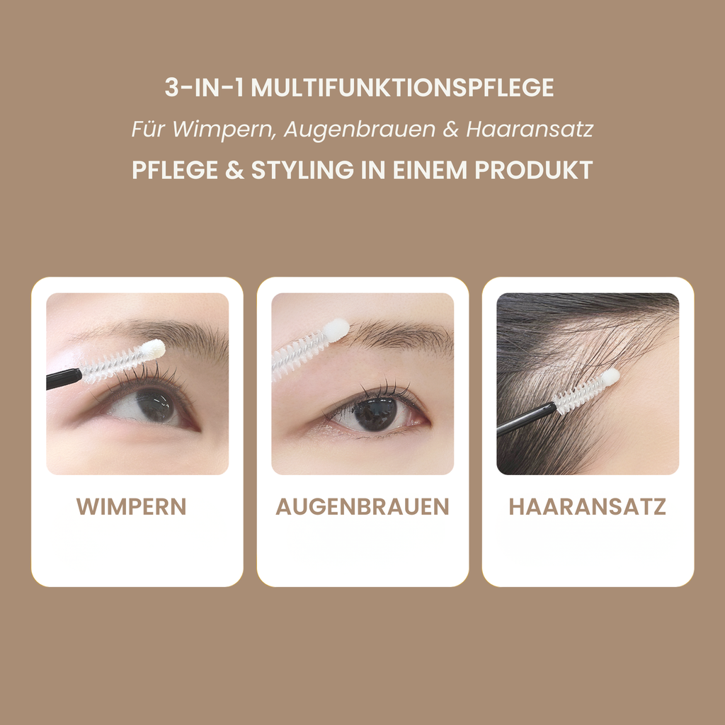 lash elixir 3in multifunktionspflege wimpern, augenbrauen haaransatz