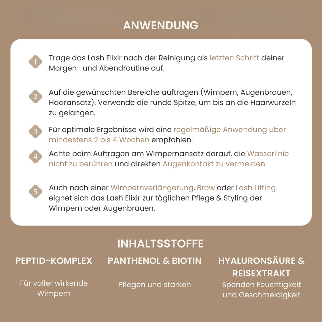 lash elixir anwendung