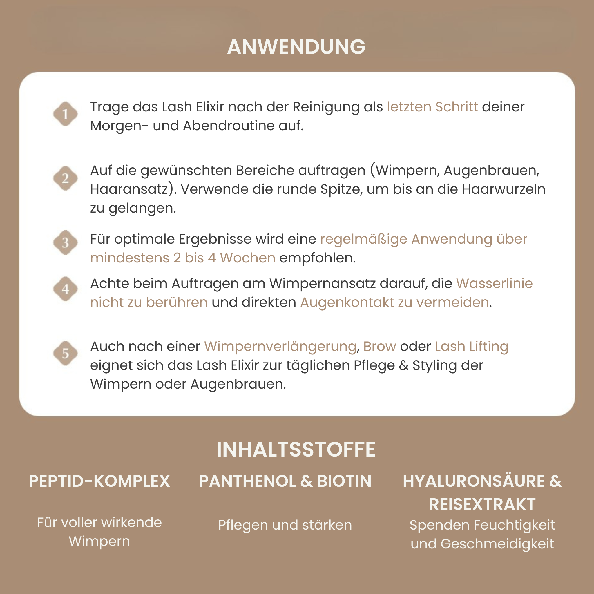 lash elixir anwendung