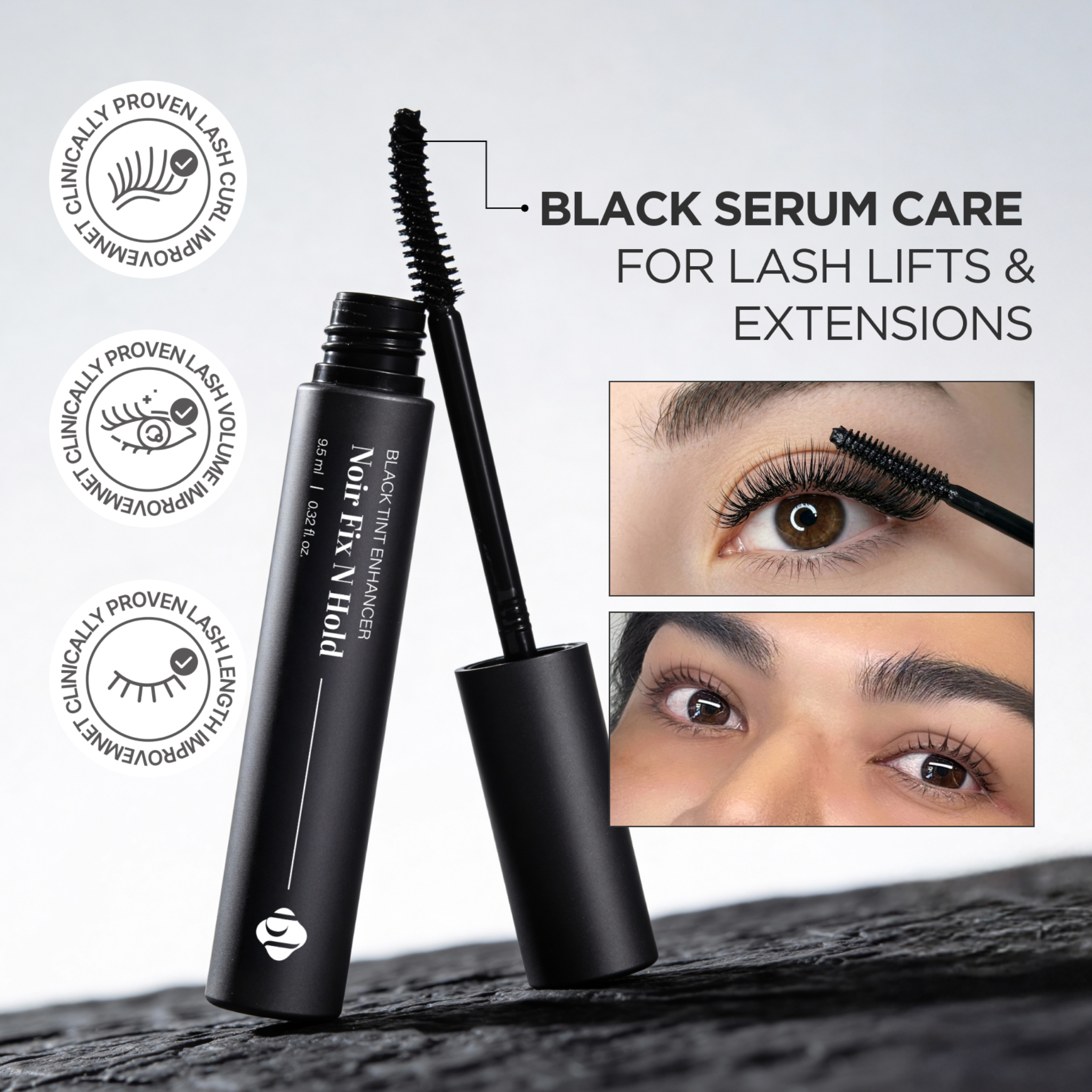 noir fix n hold korean lash lift wimpernextensions