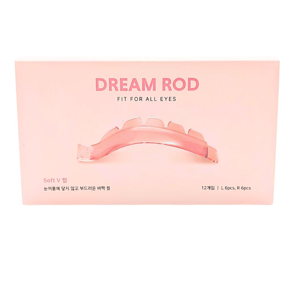 Salon Jieun Dream Rod in Originalverpackung aus Südkorea – professionelle Silikonpads in sechs verschiedenen Größen für das Lashlifting.