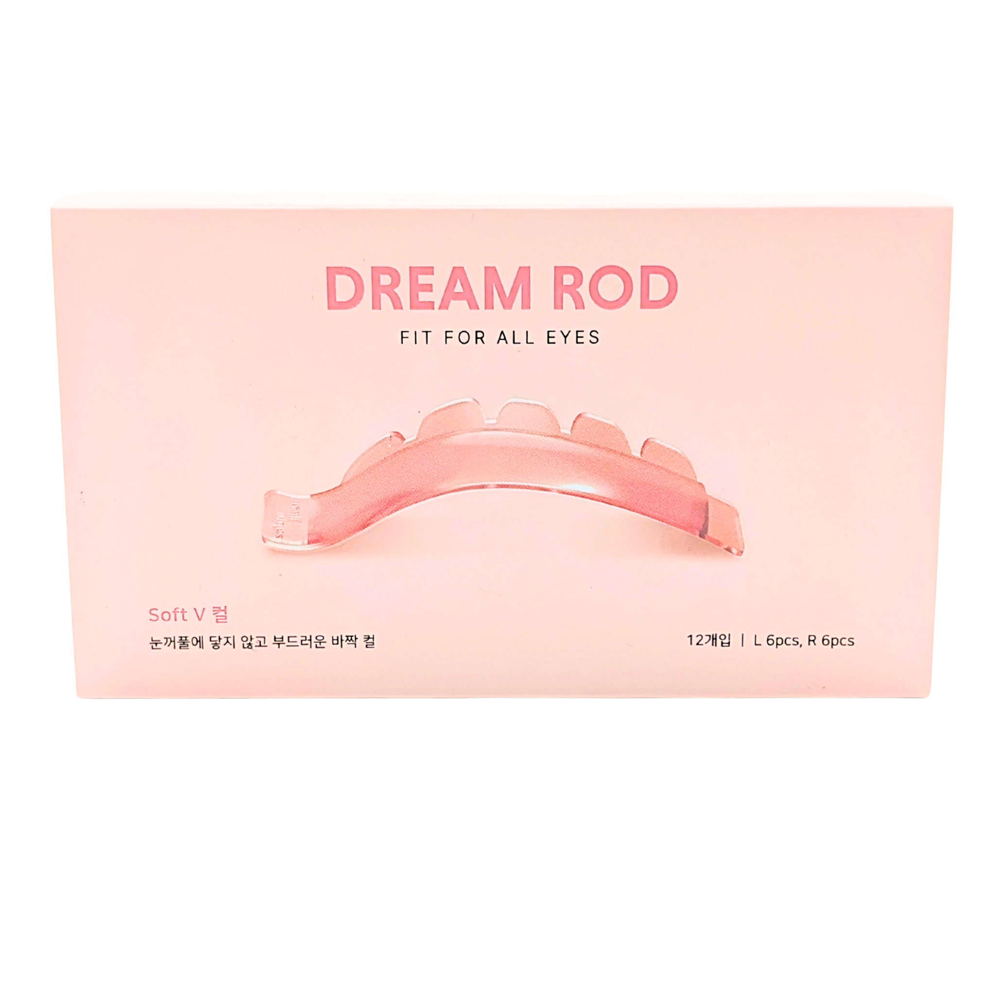 Salon Jieun Dream Rod in Originalverpackung aus Südkorea – professionelle Silikonpads in sechs verschiedenen Größen für das Lashlifting.