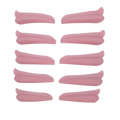 silicone collection - pink round lifting pads set
