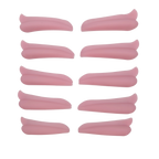 silicone collection - pink round lifting pads set