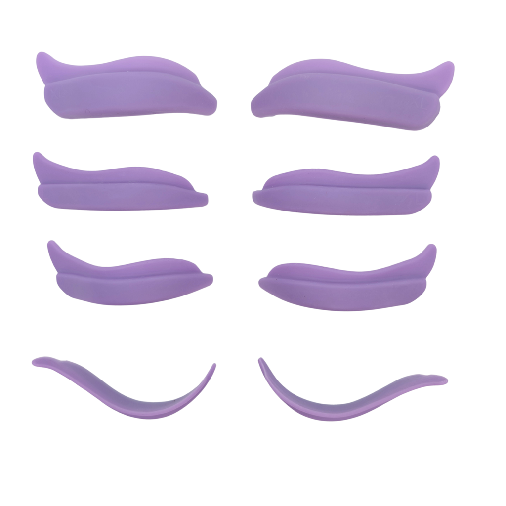 silicone collection - violet hybrid lifting pads set
