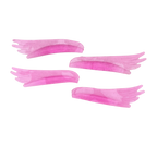 silicone collection flat round lifting pads pink glitzer