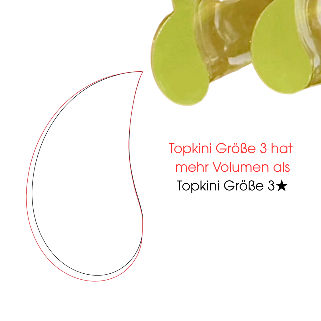 topkini rod groesse 3 und 3 stern im vergleich