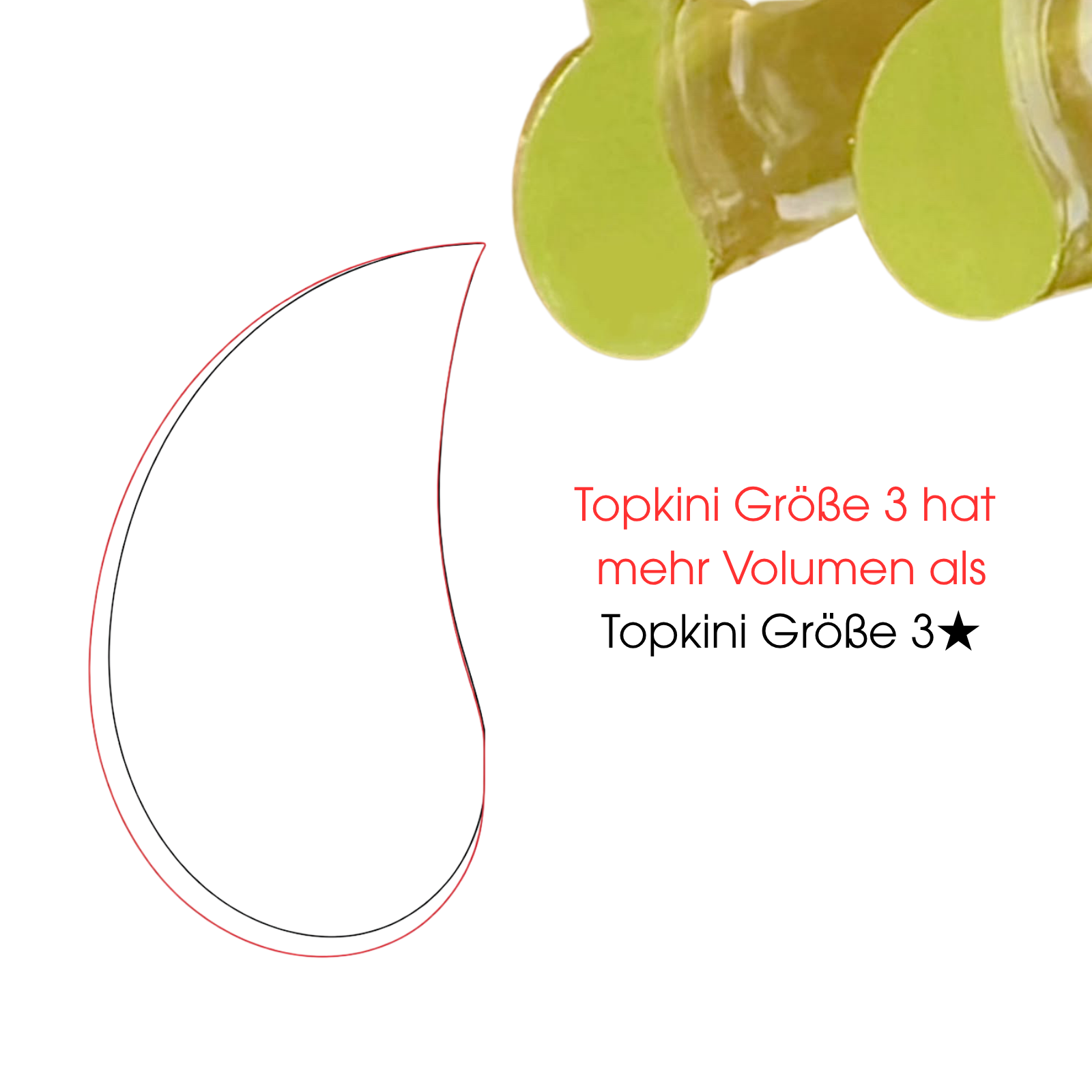 topkini rod groesse 3 und 3 stern im vergleich